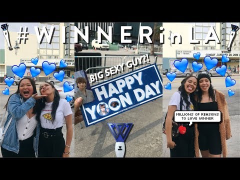190120 WINNER EVERYWHERE TOUR in LA!! #HAPPYYOONDAY (bigsexyguy) ♡