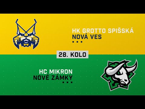28.kolo HK GROTTO Spišská Nová Ves - HC Mikron Nové Zámky HIGHLIGHTS