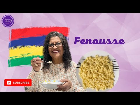 Delicious Mauritian dessert - Fenousse