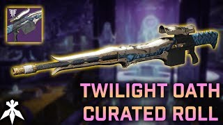 Destiny 2: Twilight Oath Weapon Review! | Dreaming City Sniper Curated Roll is Amazing! (Forsaken)