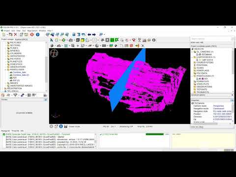 9. Vegetation Filtering in a Point Cloud Using RiScan Pro (English Version) | Course in Description.
