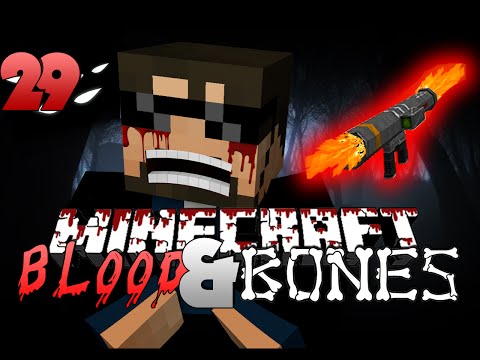 Minecraft FTB Blood and Bones 29 - SPAMR ROCKETS