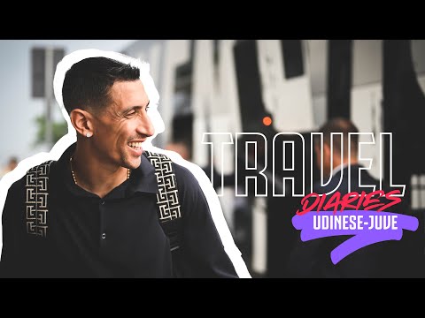 Chiesa, Di Maria and the Team on their way to Udine | Juventus