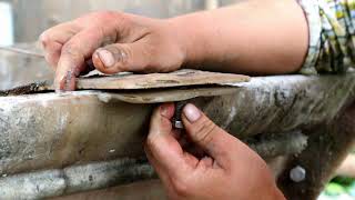 Casting cement pots from Plastic Mold - Casting project