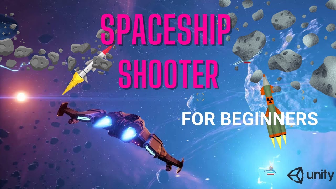 How To Make 3D Space Shooter Game in Unity-full tutorial for beginners