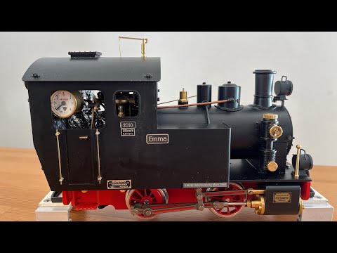 Regner Emma Echtdampflok Start - livesteam locomotive