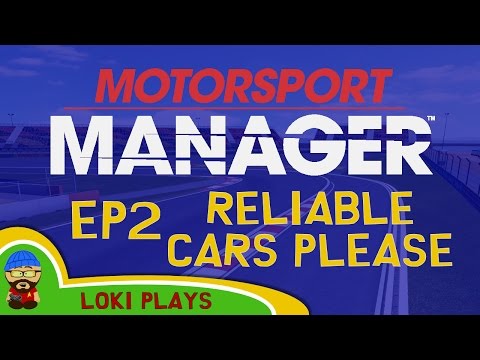 Motorsport Manager PC - Lets Play EP2 - Real Cars & Real Drivers