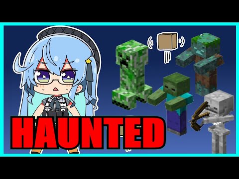【Hololive】Suisei Gets Haunted In Minecraft & Can't Stop Screaming【Horror】【Eng Sub】