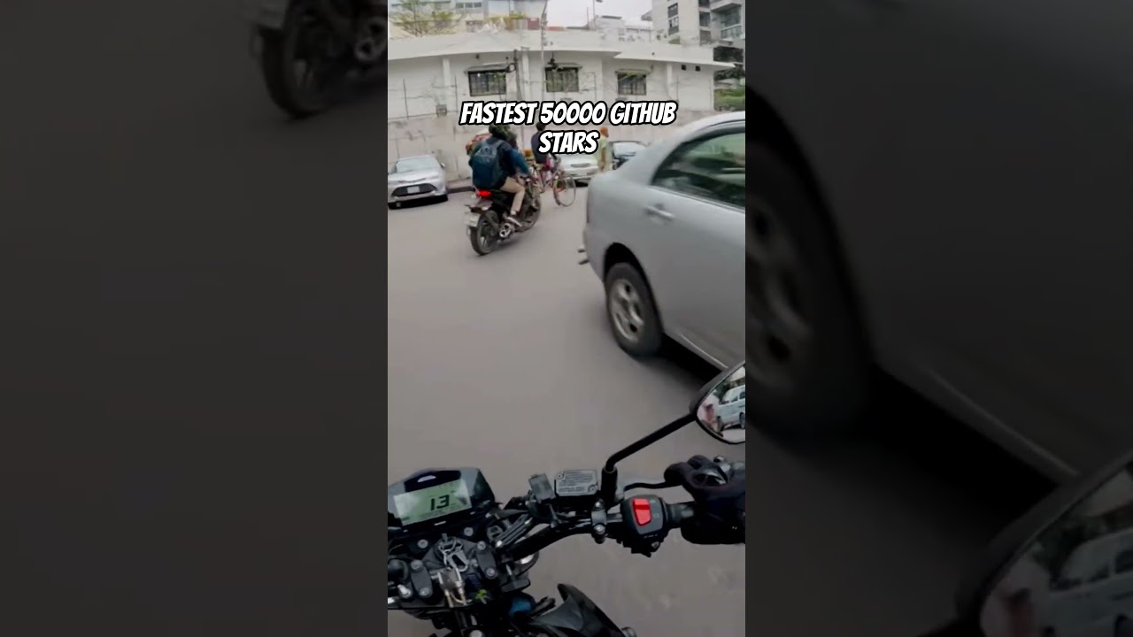 Fastest 50000 github stars #career