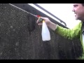 How to test surfaces for reverse graffiti