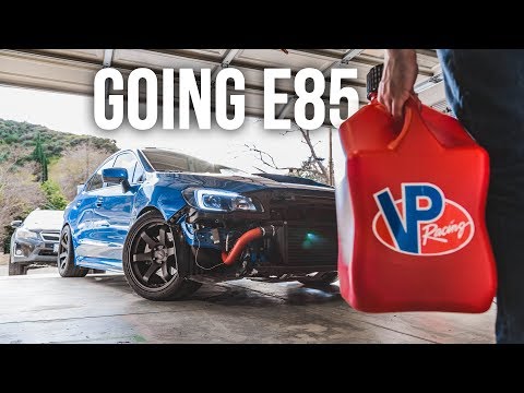 Getting the 2017 WRX Ready for E85!! Cobb Flex Fuel + DW 300c Pump Install