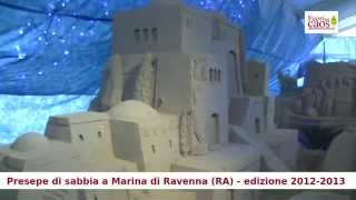 preview picture of video 'Presepe sabbia Marina di Ravenna 2012-2013'