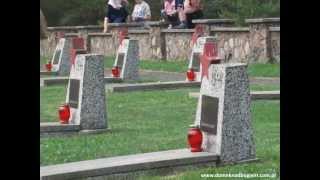 preview picture of video 'Milejczyce cmentarz żołnierzy radzieckich'