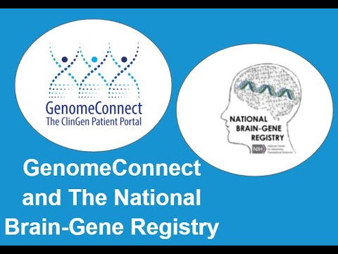 GenomeConnect Webinar: GenomeConnect and the Brain Gene Registry