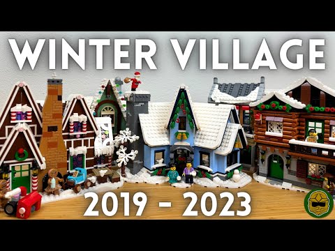 LEGO® Creator Expert/Icons Winter Village Collection! 2019 Gingerbread House to 2023 Alpine Lodge