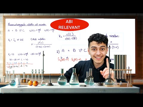 Konzentration berechnen mit dem MWG (ALLE Beispiele) | Chemie-ABI von A bis Z