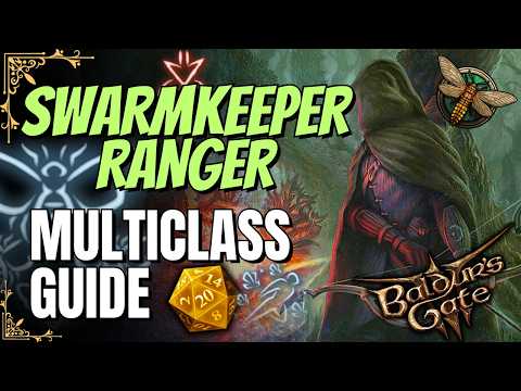 RANGER Swarmkeeper Multiclass Options | Baldur's Gate 3 - Gameplay, Guide & More! (Patch 8)