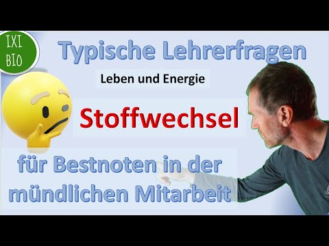 Anaboler und Kataboler Stoffwechsel: Typische Lehrerfragen im Unterricht: Für Bestnoten in Mitarbeit