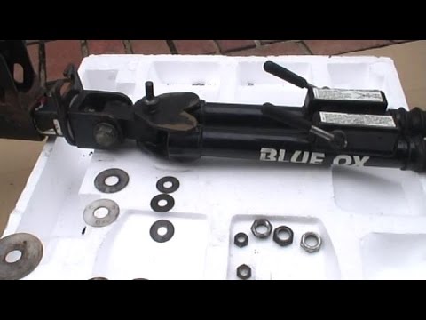 HOW to REBUILD BLUE OX TOW BAR - Washer Kit replacement & Maintenance