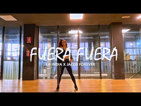 FUERA FUERA - LA INDIA X JACOB FOREVER | ZUMBA | Salsa dance