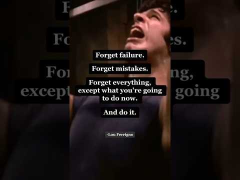Forget everything, and do it. -Lou Ferrigno #goldenerabodybuilding