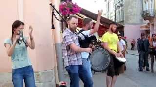 Alba gu brath! - We Will Rock You (Queen cover, Live@Lviv) #FolkRockVideo