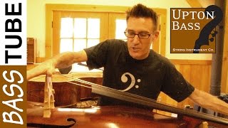 Upton Bass: Double Bass String Change in Ten Minutes!