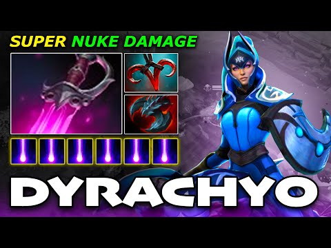 Dyrachyo LUNA [S Tier CARRY 7.35d] - Full Match Dota Class