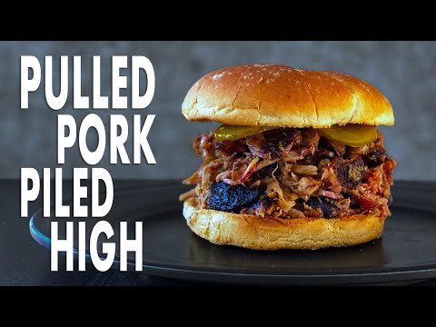 Pork Butt Smoked On The Lone Star Grillz Offset For Carolina Style Pulled Pork Sandwiches