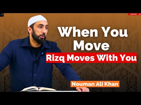 Walk, Run and Race to Allah | The Qur’an’s Hidden Journey of Rizq | Nouman Ali Khan
