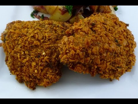 Receta de Pollo Frito en el horno, how to