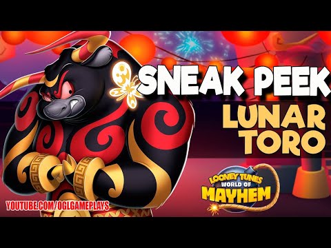 LUNAR TORO SNEAK PEEK - LOONEY TUNES WORLD OF MAYHEM #450