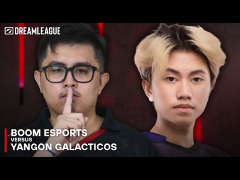BOOM ESPORTS VS YANGON GALACTICOS - DREAMLEAGUE S25 SEA CLOSED QUALIFIERS - GABBI & FRIENDS WATCH PT