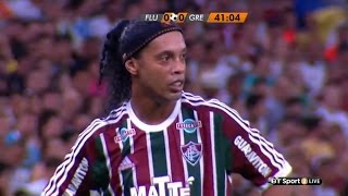 Ronaldinho vs Gremio (Fluminense Debut) (01/08/201
