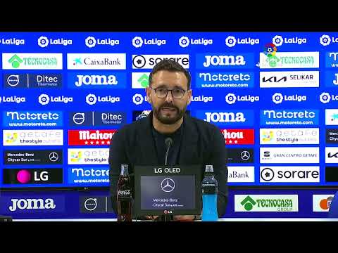 Rueda de prensa Getafe CF vs Elche CF