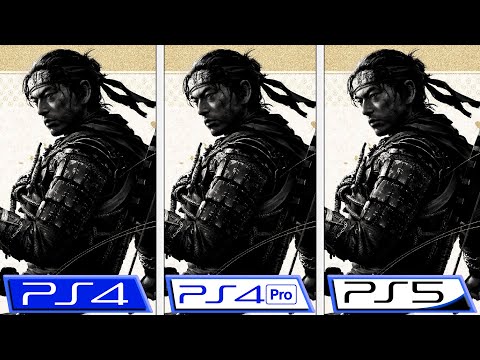 (4K Reupload) Ghost of Tsushima: Director's Cut |  PS4 - PS4 Pro - PS5 | Graphics Comparison & FPS
