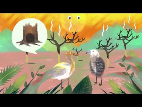 族語夢工廠II-魯凱語-15魯凱族動畫 白冠鷺