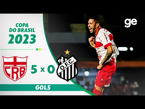 CRB 5 X 0 OPERÁRIO-MS | GOLS | COPA DO BRASIL 2023 | ge.globo