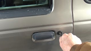 How to free up door lock on Ford Ranger