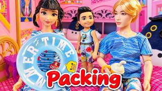 Zoe’s Family Gets Ready for the Pool! 💦 | HUNTRIX Doll Story