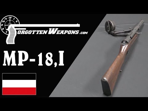 Schmeisser's MP-18,I - Die erste echte Maschinenpistole