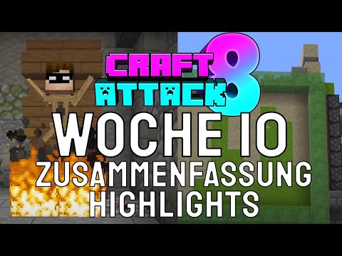 Craft Attack 8 KOMPLETTE WOCHE 10 ZUSAMMENFASSUNG - Jeder Teilnehmer| Von Fan für Fans | Urutox