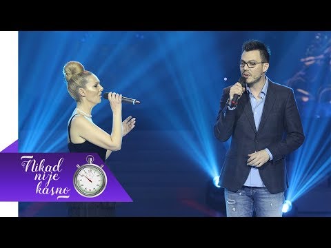 Tatjana Jovanovic i Zeljko - Princeza - (live) - Nikad nije kasno - EM 25 - 02.04.2018