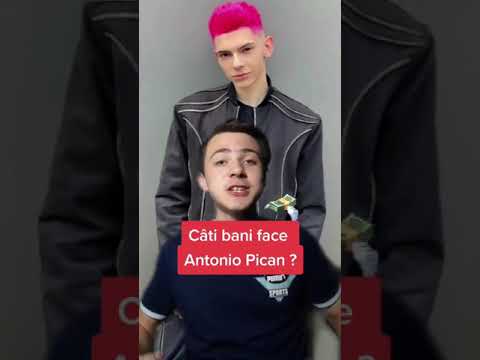Câti bani face Antonio Pican?
