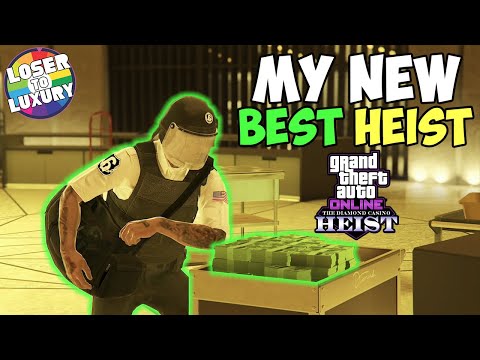 I Robbed the Diamond Casino in GTA 5 Online | GTA 5 Online Loser to Luxury EP 22