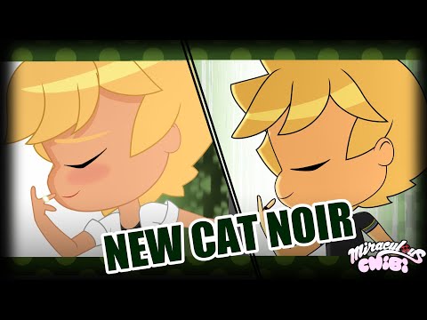 CAT NOIR - Adrien 😺 REMAKE || Miraculous Chibi Transformation