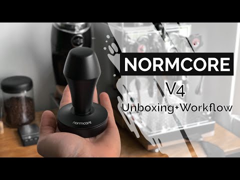 NORMCORE V4 Coffee Tamper | Unboxing and Workflow | ECM Mechanika V Slim + Niche Zero