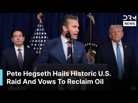 Epic Victory Speech: Hegseth Vows To Reclaim Stolen Oil Now | DRM News | AC1F
