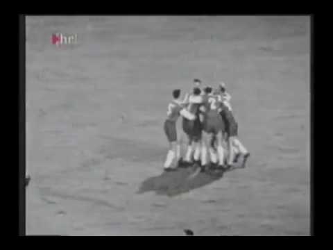ECC 1959-60. Semi-finals. Frankfurter SG Eintracht - Glasgow Rangers. Highlights.