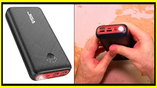 Jiga GN1 | 30.000mAh Powerbank mit Taschenlampe für ~25€